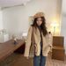 Women's Oversized Fleece Jacket – Chunky Knit Faux Shearling Coat (Petite-Friendly, 5 Sizes, 3 Neutral Colors)_ecoleips.com