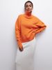 Women's New Autumn And Winter Solid Color Turtleneck Sweater_ecoleips.com