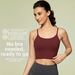 New Spring/Summer Yoga Tank Top For Women With Padded Chest, Sexy Thin Straps, Beautiful Back, And Push Up Fit Gym Sports Bra_ecoleips.com