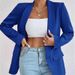 2025s 2025 Red New Small Suit Commuting Spring Autumn Coat Top For Women, Versatile, Fashionable, And Personalized_ecoleips.com