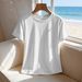 Women's Clothing Women's Casual Round Neck Short Sleeve T-Shirt Multi-Color Style Simple Stylish Sports Top Solid Color Loose Fit_ecoleips.com