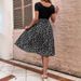 Printed T-Shirt Dress For Women_ecoleips.com