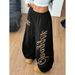 Women's Clothing Hip Hop Streetwear Printed Casual Pants Wide Leg Jazz Dance Versatile Trousers Summer Spring/Autumn Regular Fit Polyester_ecoleips.com