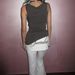 Women's Patterned Printed Faux Leather Two Piece Flared Trousers Spring European And American Fashion Casual Style_ecoleips.com