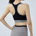 Yoga Sports Vest, European American Style, Running And Fitness, With Support, Shockproof, Sweat-wicking, Seamless Bra_ecoleips.com