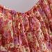 YPFF Trendy Women's European And American Style Vintage Floral Tie-Waist Lined Strap Dress_ecoleips.com