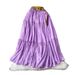 Women's High-Waisted A-Line Midi Skirt | Flowy Tiered Ruffle Hem Summer Skirt For Petite To Regular Sizes, Casual Elegance_ecoleips.com