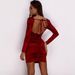 New European American Long-sleeve Women's Summer Dress, Slim And Elegant Party Gown With A High-end,_ecoleips.com