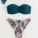 Women's Clothing Split Gathered Hard Pack Color Matching Sexy Bikini_ecoleips.com