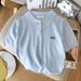 Women's Clothing Polo Collar Chic Sweater T Shirt_ecoleips.com