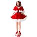 Christmas Costumes, Stage Plays, Role Plays, Party Parties, Tube Tops, Christmas Girls, Puffy Skirts, Home Uniforms, Holiday Costumes_ecoleips.com