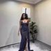 Women's Clothing Fashion New Products Flash Sling Low Cut Sexy Irregular Hip Dress_ecoleips.com