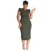 10217 Cross-border European And American Sleeveless Design Casual Commuter Slim-fit Slit Bodycon Women's Dress_ecoleips.com