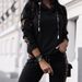 2026 Spring European And American Foreign Trade Hot Sale Fashion Casual Solid Color Striped Two-Piece Tracksuit_ecoleips.com