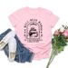 A Well Read Woman Is A Dangerous Creature T Shirts Bookish Merch T-Shirt Women Tshirts Vintage Graphic Tees Book Lovers Gifts_ecoleips.com