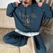 Women's Clothing Letter Round Neck Pullover Sweatshirt Embroidered Letter Hoodie Women's Casual Loose Fit Long Sleeve Pullover Sweatshirt For Fall_ecoleips.com