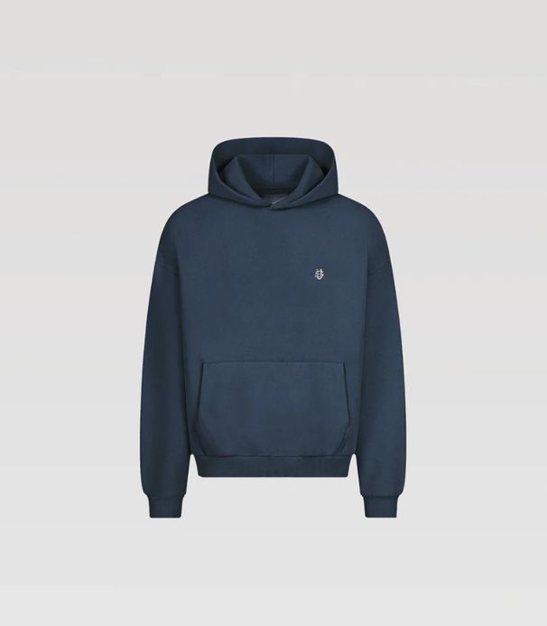 Unisex Trendy Embroidered Hoodie Set Women's Clothing New Suvene Sportswear Polyester_ecoleips.com