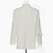K Mesh Three-dimensional Ruffle Edge Irregular Loose Suit Casual Jacket_ecoleips.com