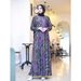 Women's Comfortable Breathable Maxi Dress Southeast Asian Style Hot Selling Printed Cross Border Exclusive Wear_ecoleips.com