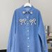 Women's Clothing Fashion Denim Jackets Jackets Retro Tops_ecoleips.com