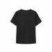 Floral Print Round Neck T-Shirt For Women – Oversized Short Sleeve Top (S-Xl, Black, Polyester, Casual & Boho Style)_ecoleips.com
