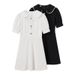 Women's Removable Baby Collar Dress - Sweet & Elegant Spring Dress (European & American Style)_ecoleips.com