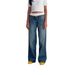 American Retro Low Waist Non Elastic Washed Straight Jeans For Women New Street Wide Leg Denim Pants For Women_ecoleips.com