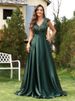 Elegant Long Sequin Evening Dress For Women - Glamorous Party Gown With Princess Silhouette, High Waist & Sleeveless Design_ecoleips.com