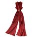 Women's fashion temperament professional suit collar romper_ecoleips.com