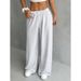 Women's Clothing Fashionable High End Casual Pants Spring And Autumn Design Loose Sports Trousers_ecoleips.com