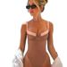 Aria Basics 2025 New Swimsuit For Women, European And American Style Bikini, Ladies' Patchwork Foreign Trade Swimsuit, Bikini_ecoleips.com