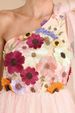 Women's Clothing Three dimensional Flower Fashion Large Swing Mesh Sexy Dress_ecoleips.com