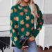 Maomao Yu 2026 Autumn Winter European And American Style For Women Maple Leaf Pattern Jacquard Casual Pullover_ecoleips.com