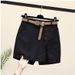Women's Clothing Casual A-Line Shorts - Stretchy Waist, Lightweight & Breathable, Summer Comfort (Khaki/Black/White/Green, Sizes M-3XL_ecoleips.com