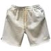 Men's And Women's Waffle Knit Basketball Shorts - Medium Casual Sports Shorts (large, American Streetwear Style)_ecoleips.com