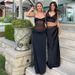 European And American Niche Sexy 2025 Spring And Summer Trend Pure Color Elegant Temperament Tube Top Twist Dress Long Dress_ecoleips.com