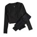 Half Zipper With Chest Pad Yoga Suit Women's Slim Fit Fitness Clothes Sports Pilates Long Sleeved Top_ecoleips.com
