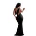 TW834 Solid Color Women's Off-Shoulder Slim Fit Dress Pleated Exposed Hips One Shoulder Fashionable Sexy Dress_ecoleips.com