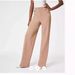 Women’s Clothing High Elastic Button Wide Leg Slim Pants Leggings_ecoleips.com