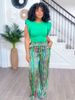 Women's Loose Casual Straight Leg Trousers Elegant Printed Long Pants Fashion For Spring/Autumn Summer_ecoleips.com