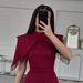 Elegant High Neck Beaded Ball Gown – Shawl Collar Evening Dress For Winter Parties & Galas_ecoleips.com