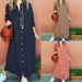 Women's Casual Plus Size Women's Dress Cotton And Linen Shirt Long Skirt Casual Long-sleeved Cardigan Dress_ecoleips.com