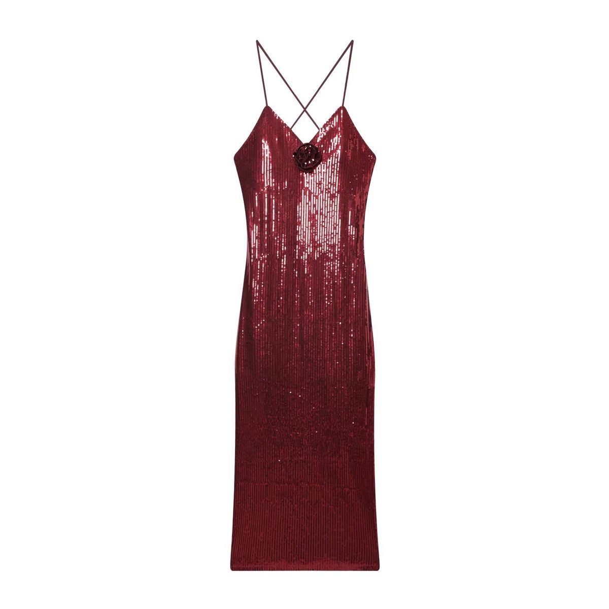 Women's Clothing European And American Women's Sexy Sequined Suspender Dress Fashionable For Formal & Casual_ecoleips.com