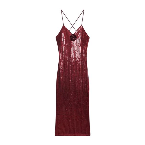 Women's Clothing European And American Women's Sexy Sequined Suspender Dress Fashionable For Formal & Casual_ecoleips.com