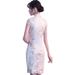 Modern Chic Qipao Dress – Slim Fit Short Cheongsam With Lace Detail For Casual & Formal Occasions_ecoleips.com