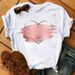 New Women's Plus-size Clothing, Floral Butterfly T-shirts For Women Wholesale_ecoleips.com