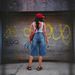 Women's Clothing Ripped Straight Leg Denim Jeans Faux Two Piece Design Overlapped Waist For Spring/Autumn & Summer_ecoleips.com