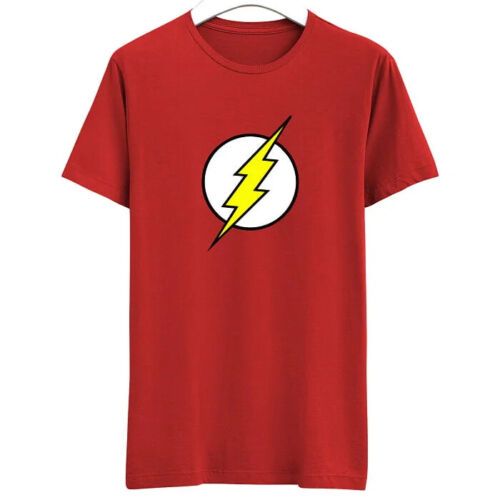 Lightning Flash T-shirt Mens Classic Official Movie Top_ecoleips.com