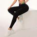 Women's Clothing Fitness Pants With Double Pockets Hip Lifting Quick Drying Professional Yoga Pants Nude Peach Hip Running Tights_ecoleips.com