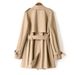 ng2510292 2025 New Women's Simple And Elegant Design Short Trench Coat Double-Breasted Jacket Fashion 62512_ecoleips.com